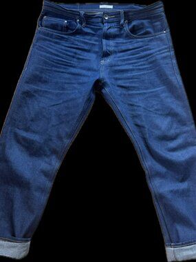 Unbranded Brand Sanforized Selvedge Denim UB854 Relaxed Straight Fit 13.5oz